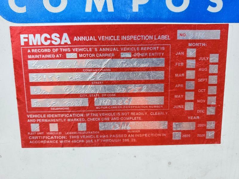 2012 Utility Dry van Trailer