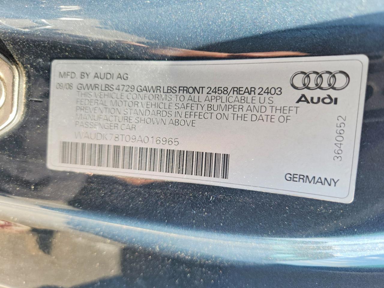 2009 Audi A5 Quattro