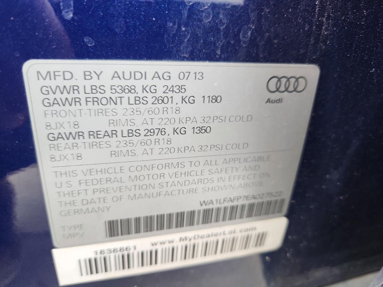 2014 Audi Q5 Premium Plus