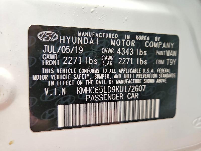 2019 Hyundai Ioniq Plug-in Hybrid Base