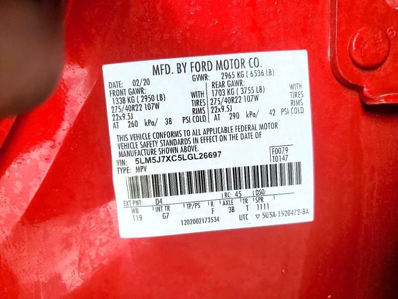 2020 Lincoln Aviator Reserve