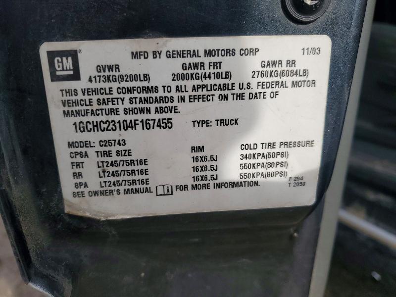 2004 Chevrolet Silverado C2500 Heavy Duty