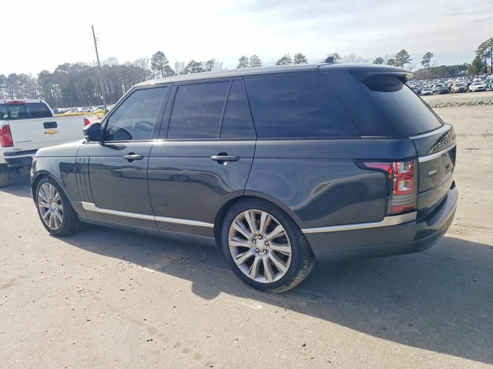 2016 Land Rover Range Rover Supercharged