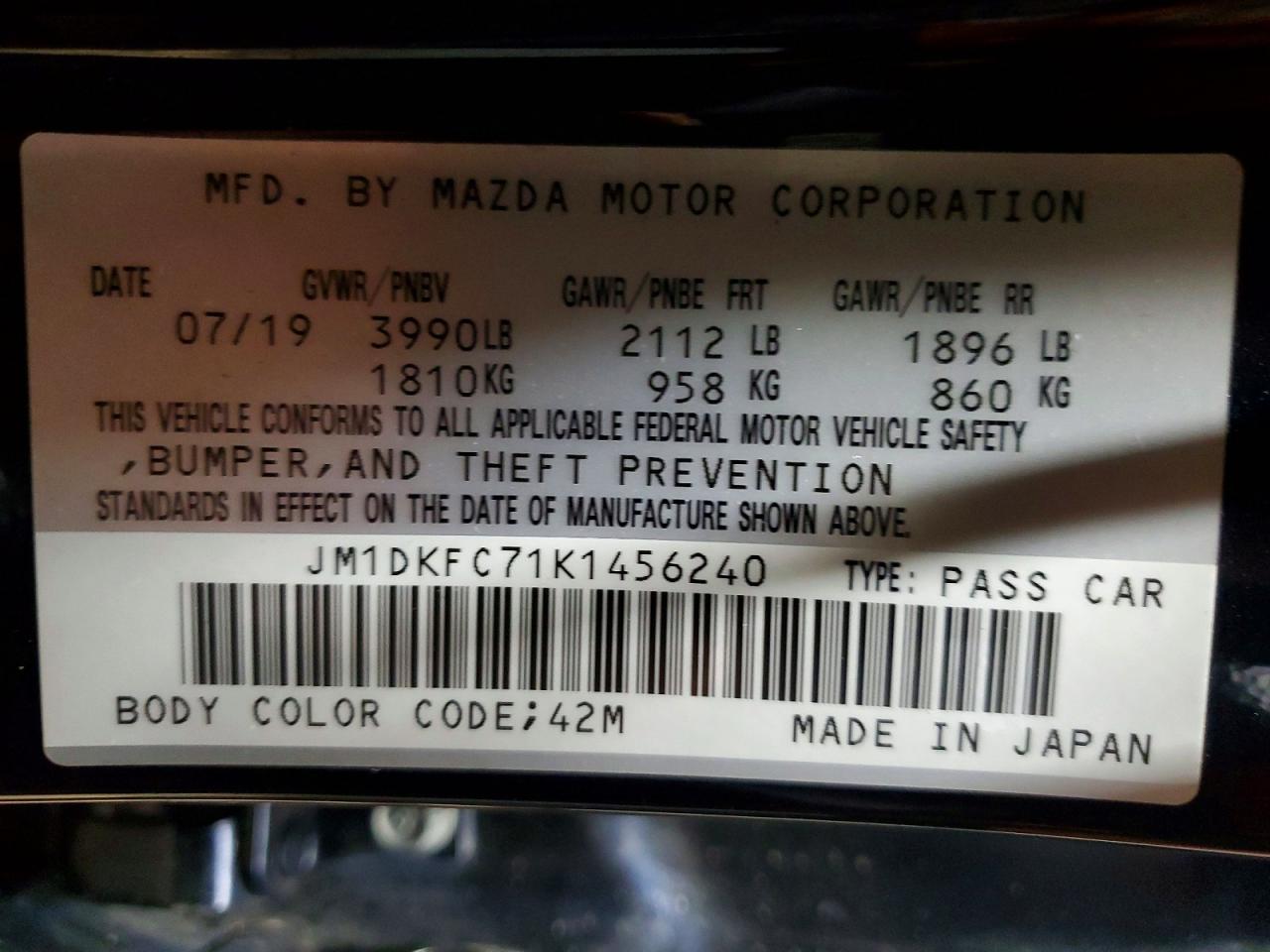 2019 Mazda Cx-3 Touring