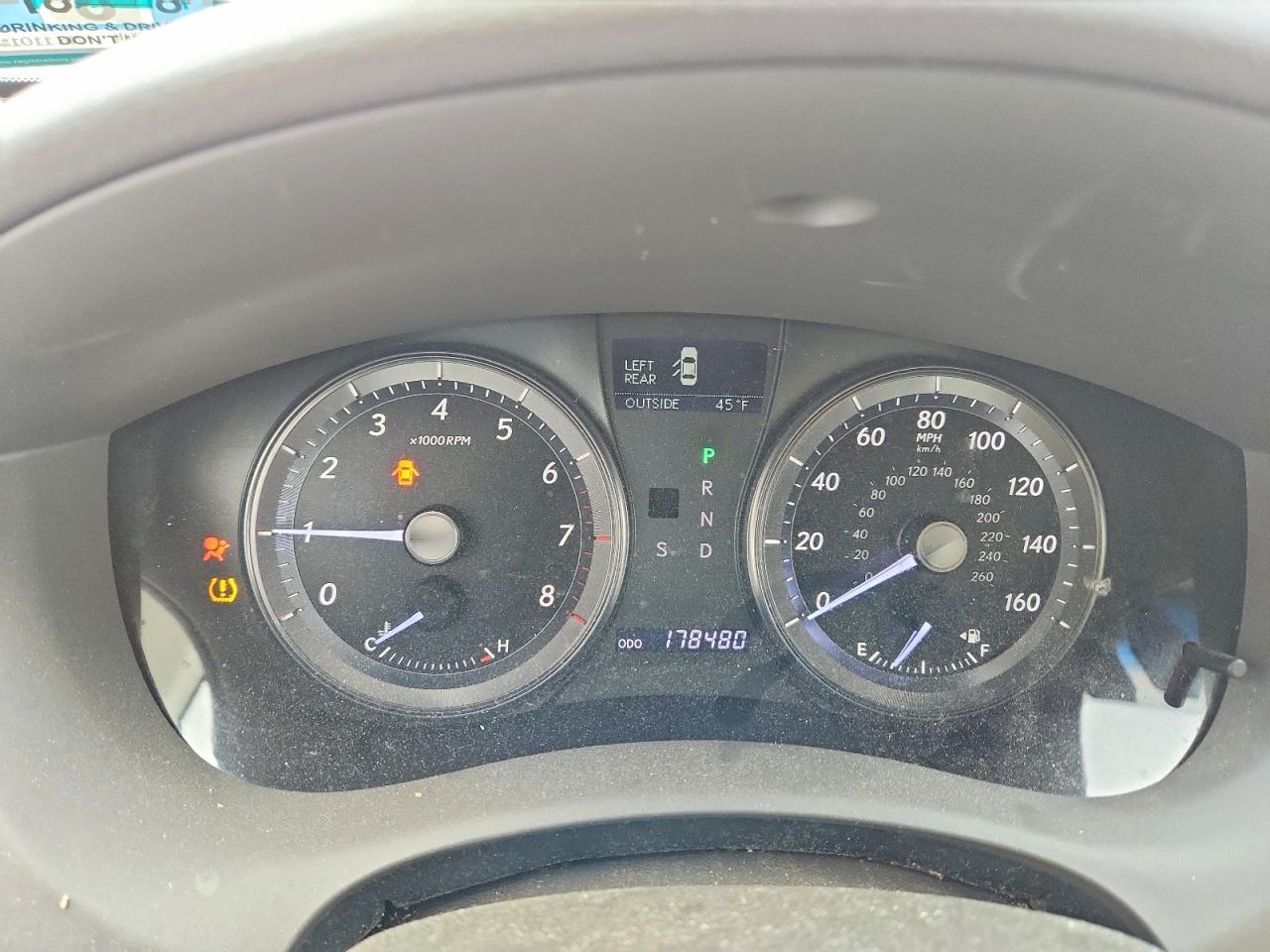 2010 Lexus Es 350 Base