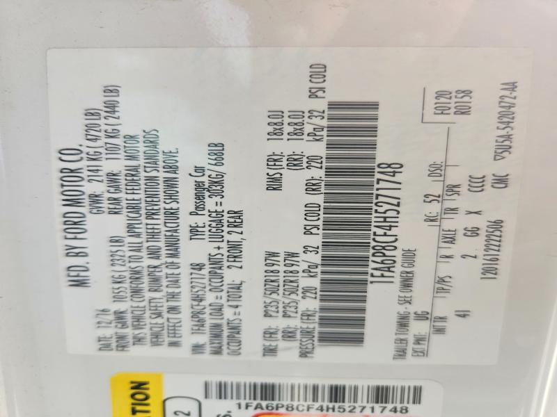 2017 Ford Mustang gt