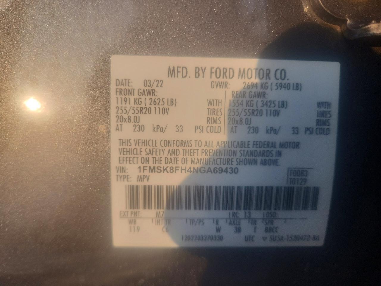 2022 Ford Explorer Limited