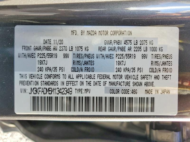 2021 Mazda Cx-5 Grand Touring