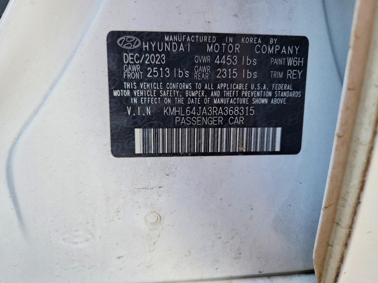 2024 Hyundai Sonata sel