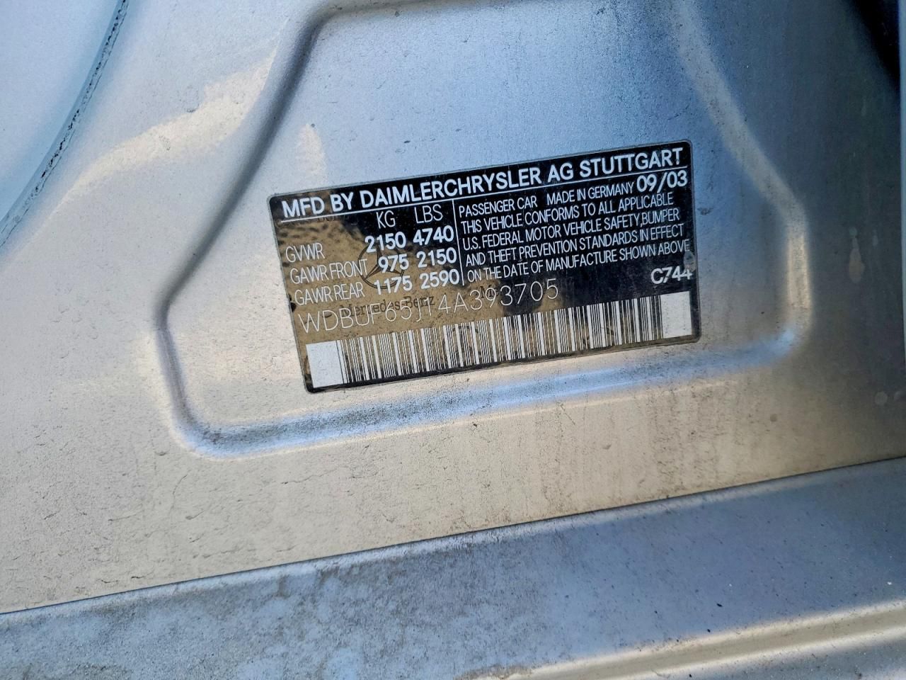 2004 Mercedes-Benz E 320