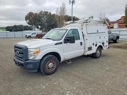 Salvage cars for sale from Copart Martinez, CA: 2013 Ford F350 Utility / Service Truck