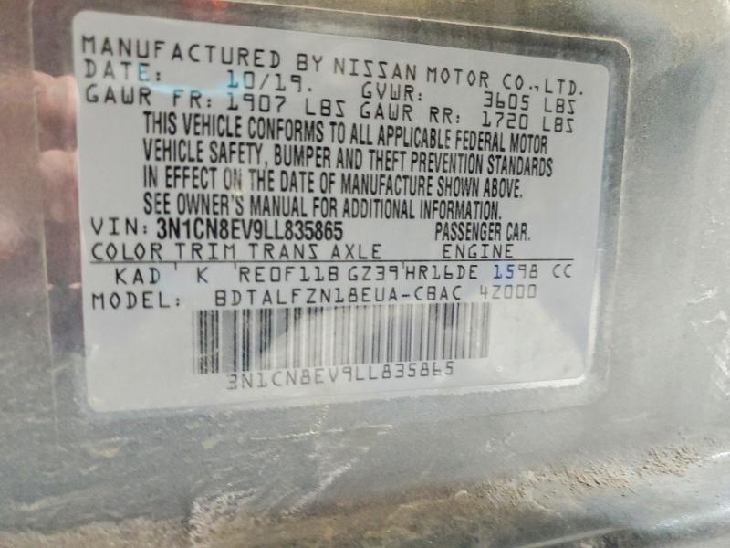 2020 Nissan Versa sv