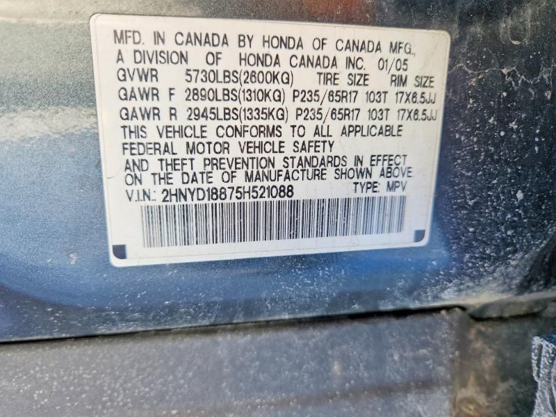 2005 Acura Mdx Touring