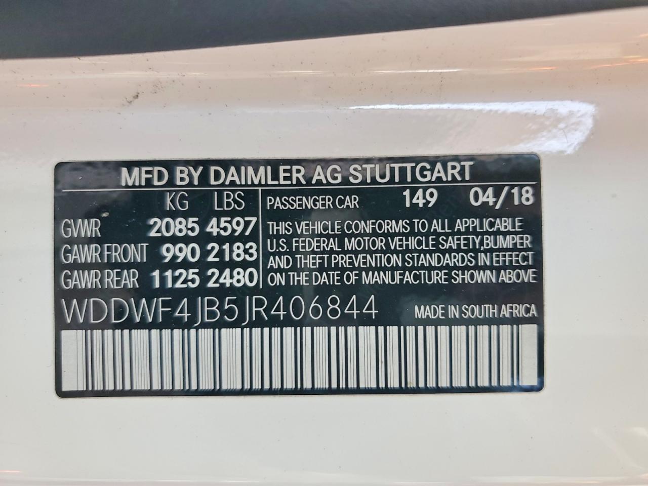 2018 Mercedes-Benz C300