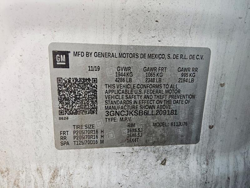 2020 Chevrolet Trax ls