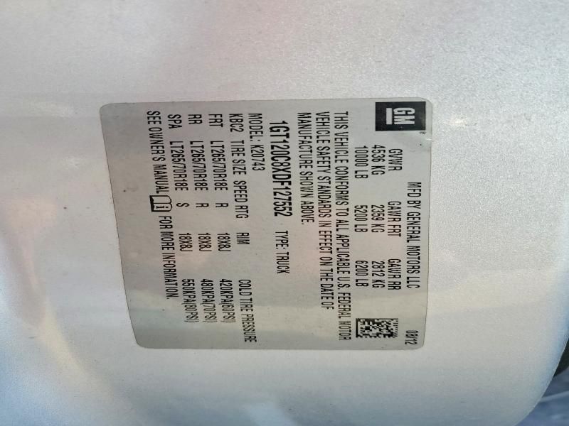 2013 GMC Sierra K2500 sle