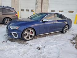 Audi salvage cars for sale: 2020 Audi S4 Premium Plus