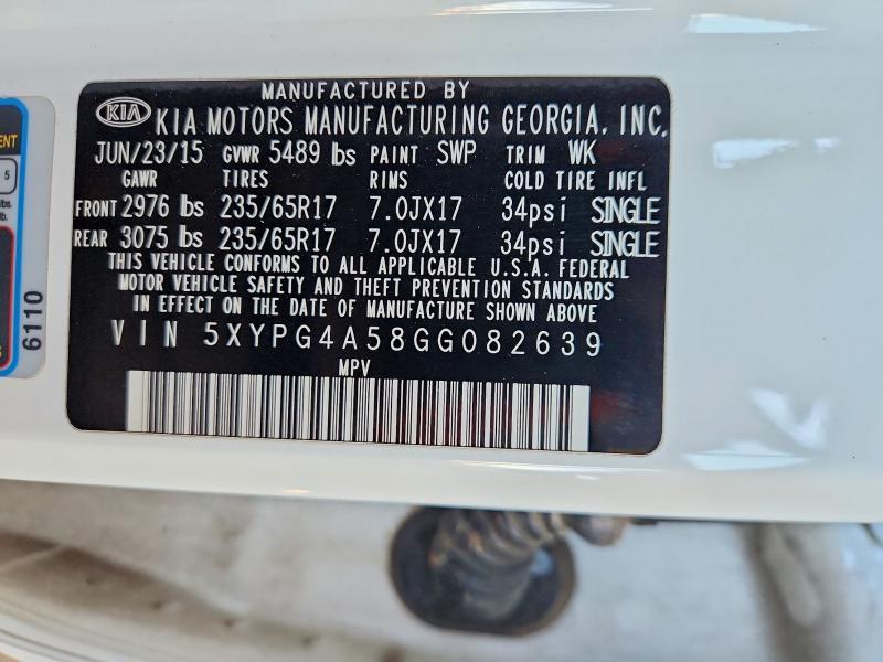 2016 KIA Sorento lx
