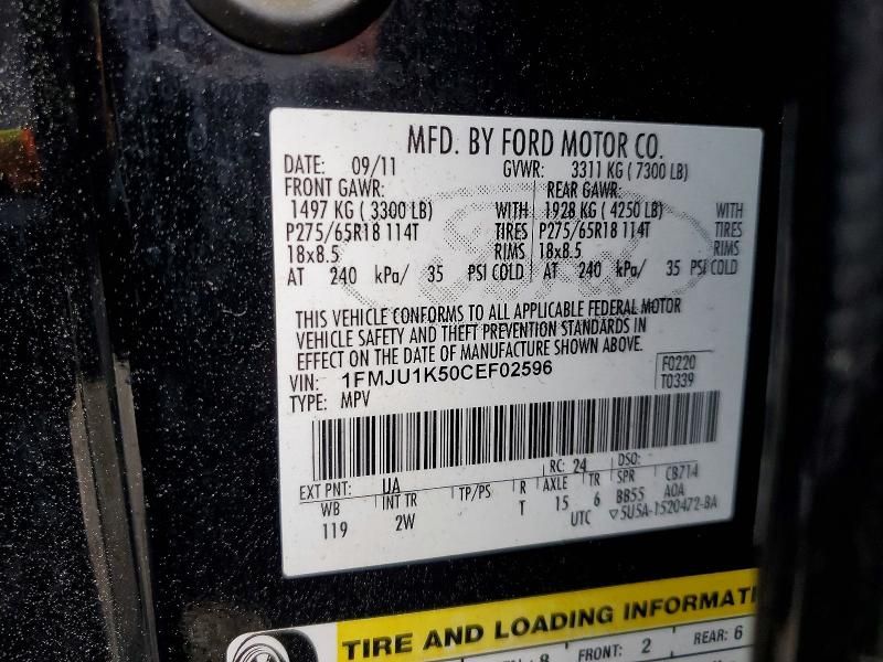 2012 Ford Expedition Limited