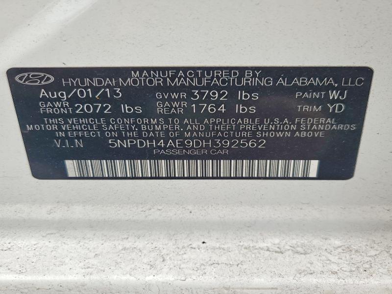 2013 Hyundai Elantra Limited