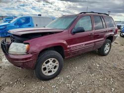 Jeep salvage cars for sale: 2001 Jeep Grand Cherokee Limited