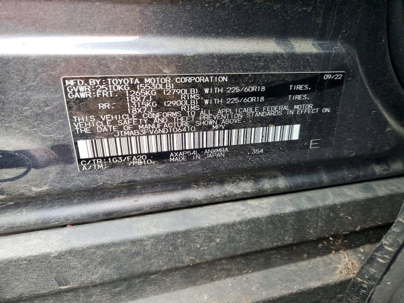 2022 Toyota Rav4 Prime se