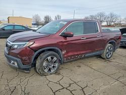 Honda salvage cars for sale: 2017 Honda Ridgeline rtl