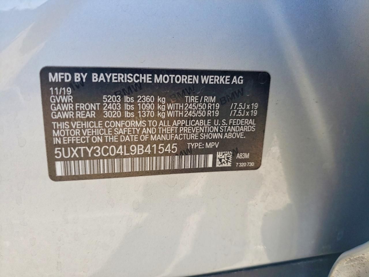 2020 Bmw Motorrad 2020 bmw Motorrad X3 Sdrive30i