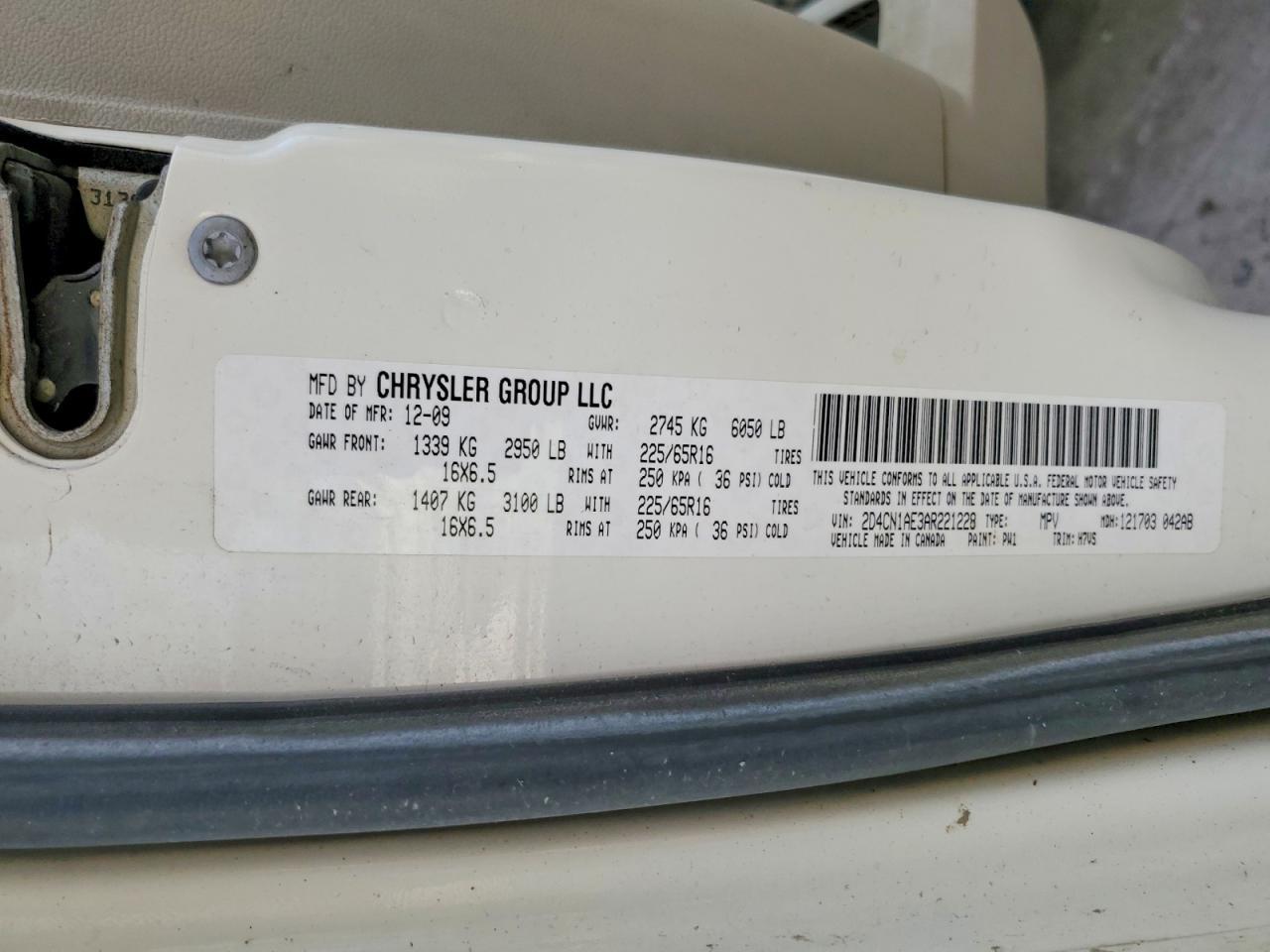 2010 Dodge Grand Caravan C