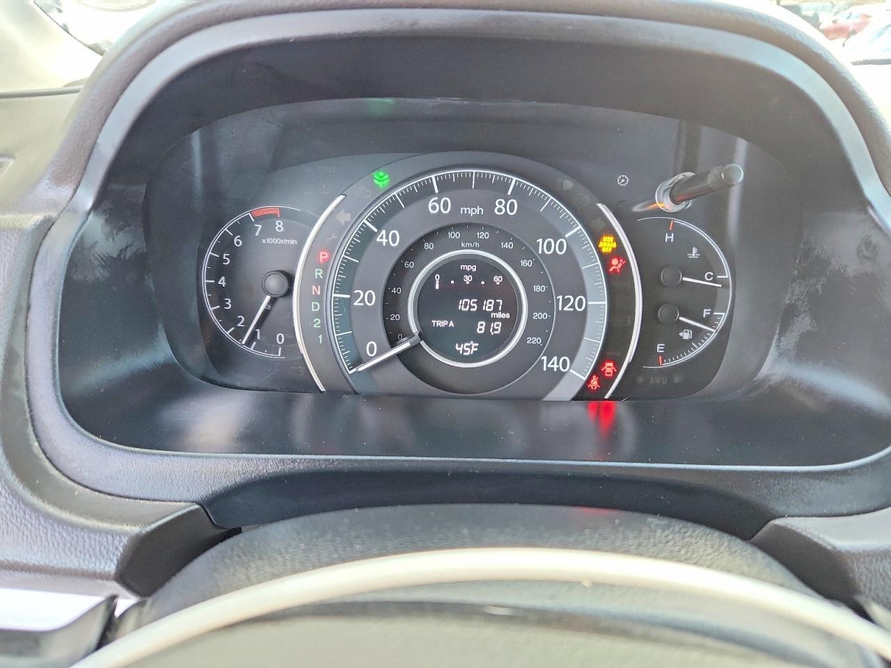 2012 Honda Cr-v ex