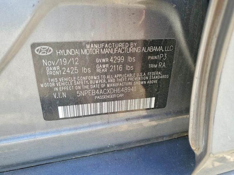 2013 Hyundai Sonata gls