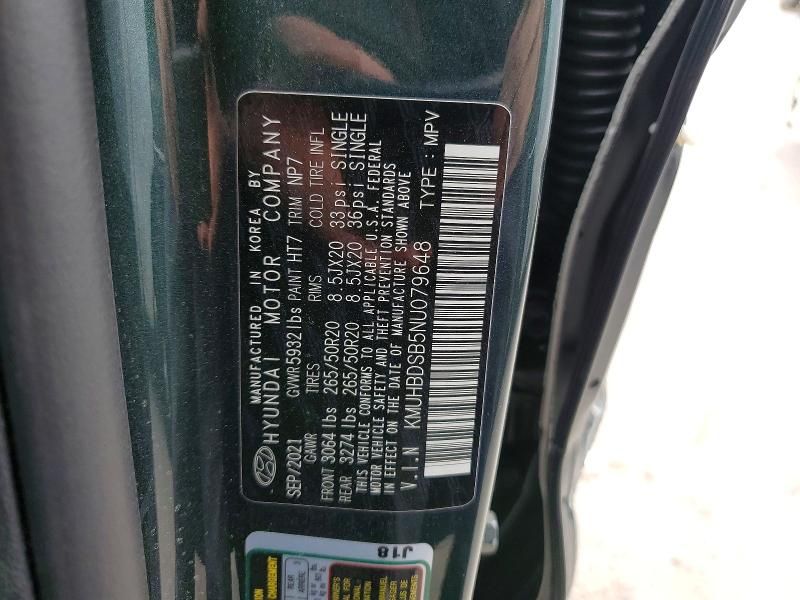 2022 Genesis Gv80 Base