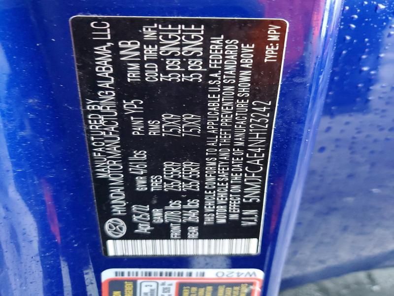 2022 Hyundai Tucson sel