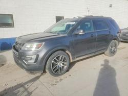 Salvage cars for sale from Copart Farr West, UT: 2016 Ford Explorer Sport