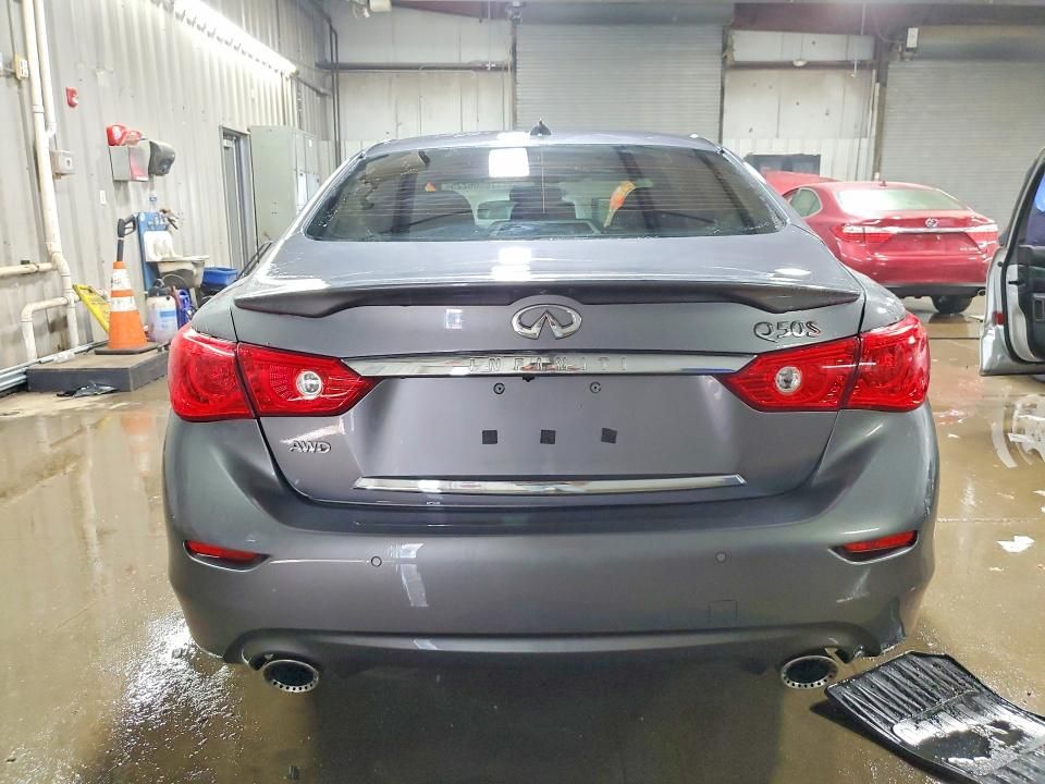 2016 Infiniti Q50 red Sport 400