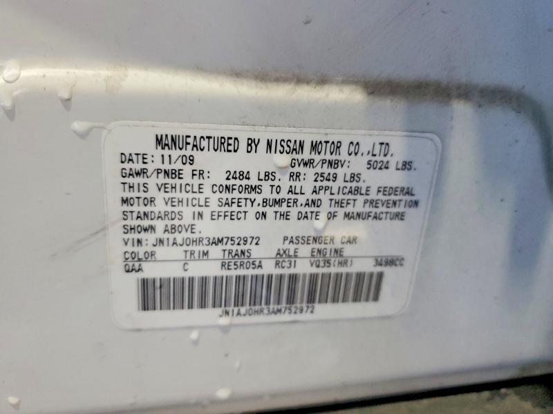 2010 Infiniti Ex35 Base