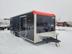 Salvage cars for sale from Copart Central Square, NY: 2017 Cama 2017 Car Mate Enclosed Cargo Trailer