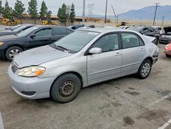 Salvage cars for sale from Copart Rancho Cucamonga, CA: 2007 Toyota Corolla ce