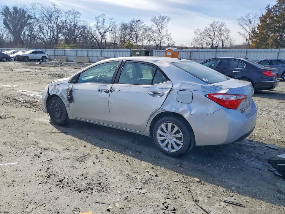2016 Toyota Corolla l