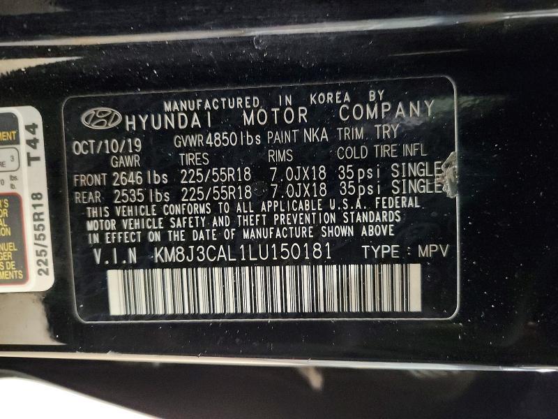 2020 Hyundai Tucson Limited