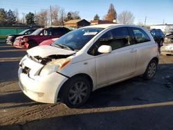 Toyota Yaris salvage cars for sale: 2008 Toyota Yaris
