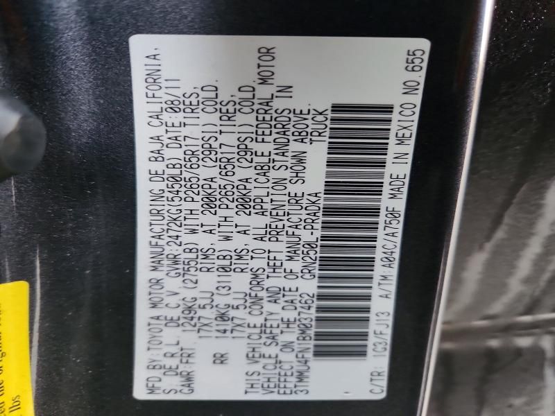 2011 Toyota Tacoma Double cab Long bed