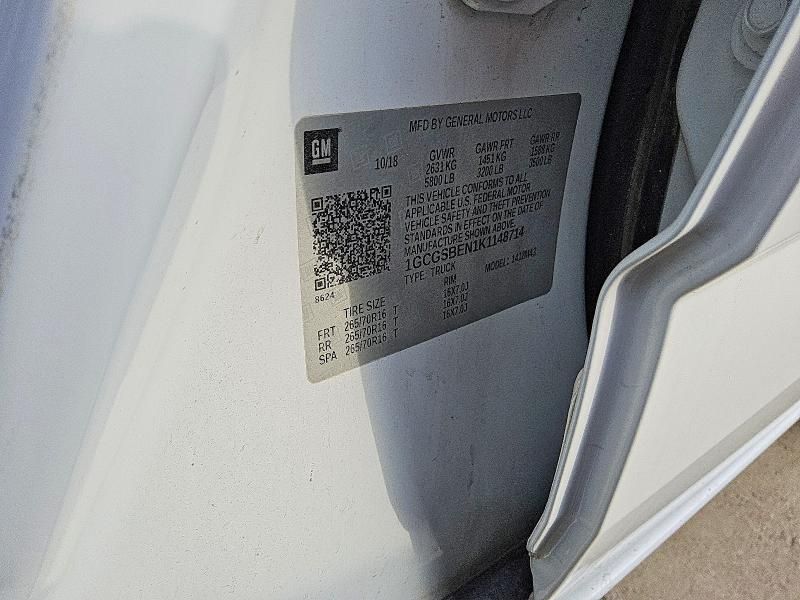 2019 Chevrolet Colorado