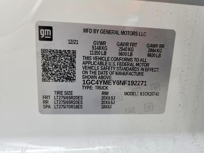 2022 Chevrolet Silverado K2500 Custom