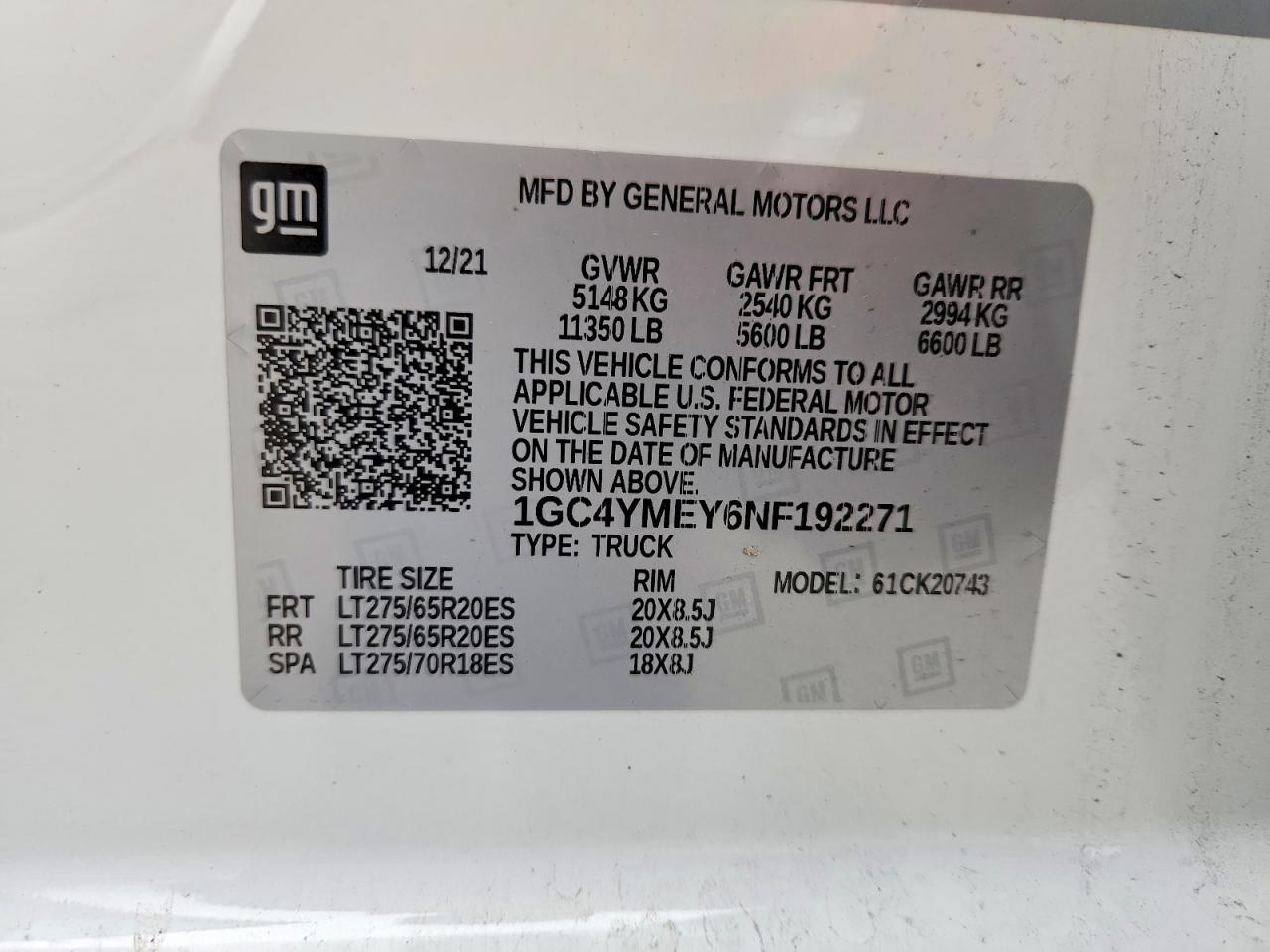 2022 Chevrolet Silverado K2500 Custom