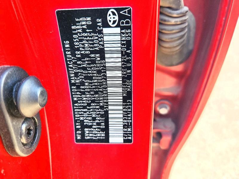 2017 Toyota Corolla l