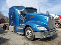 Salvage trucks for sale at Dyer, IN auction: 2010 Kenworth Construction T660