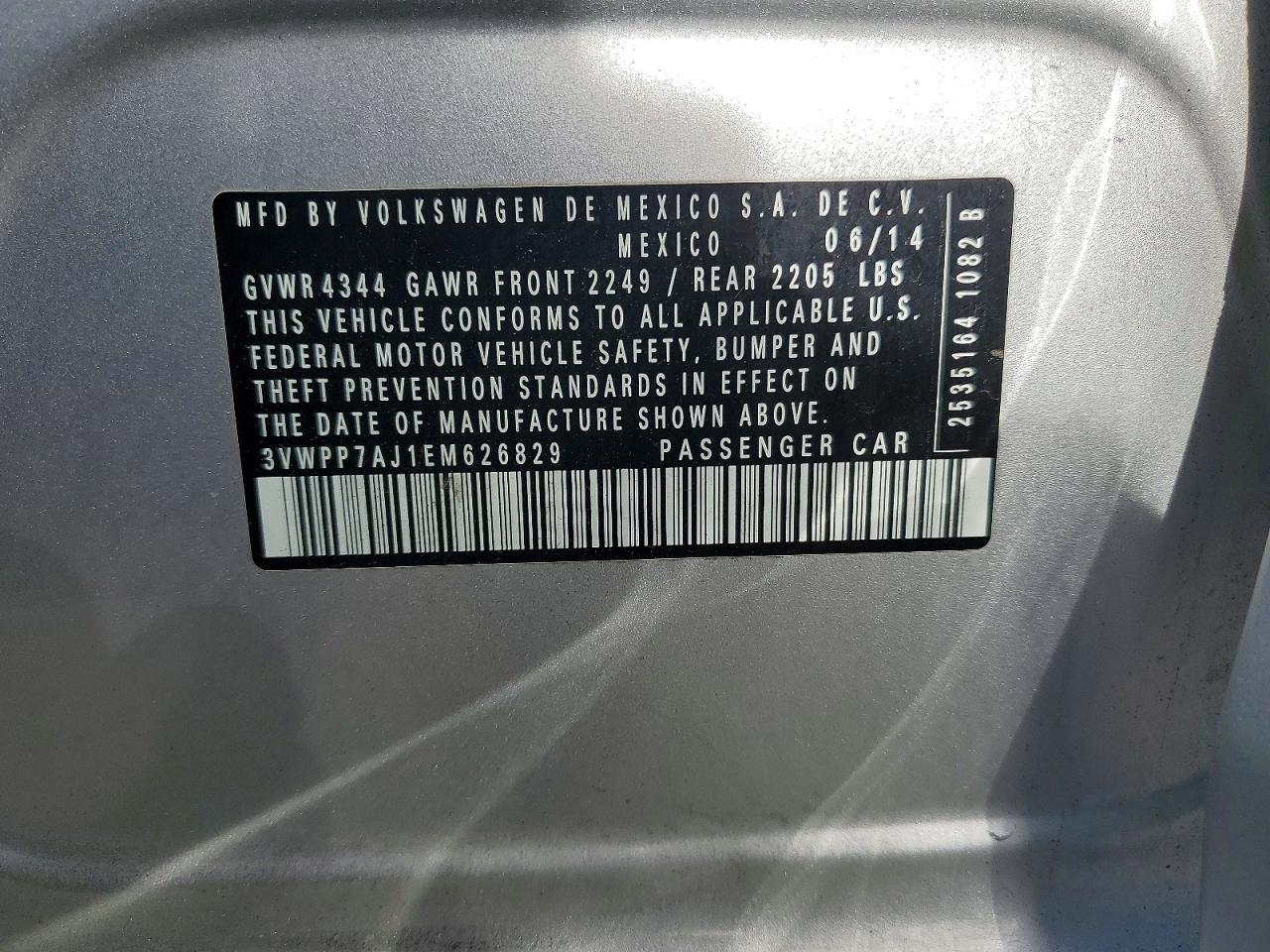 2014 Volkswagen Jetta s