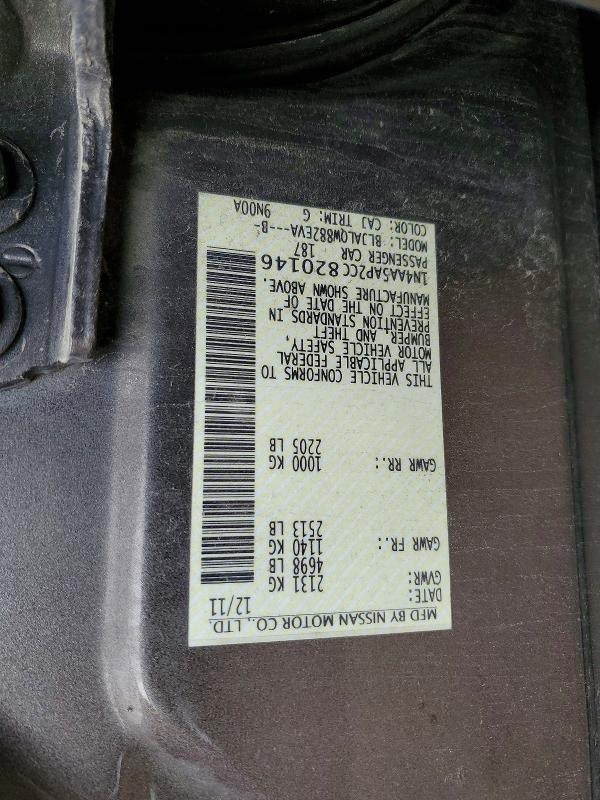 2012 Nissan Maxima s