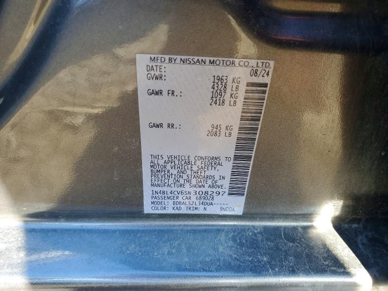 2025 Nissan Altima sr